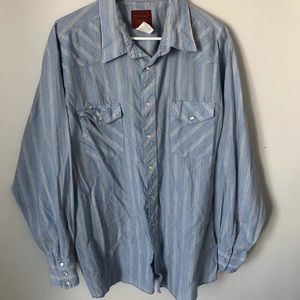 Rustler Western Shirt w/Pearl Snaps size XXL